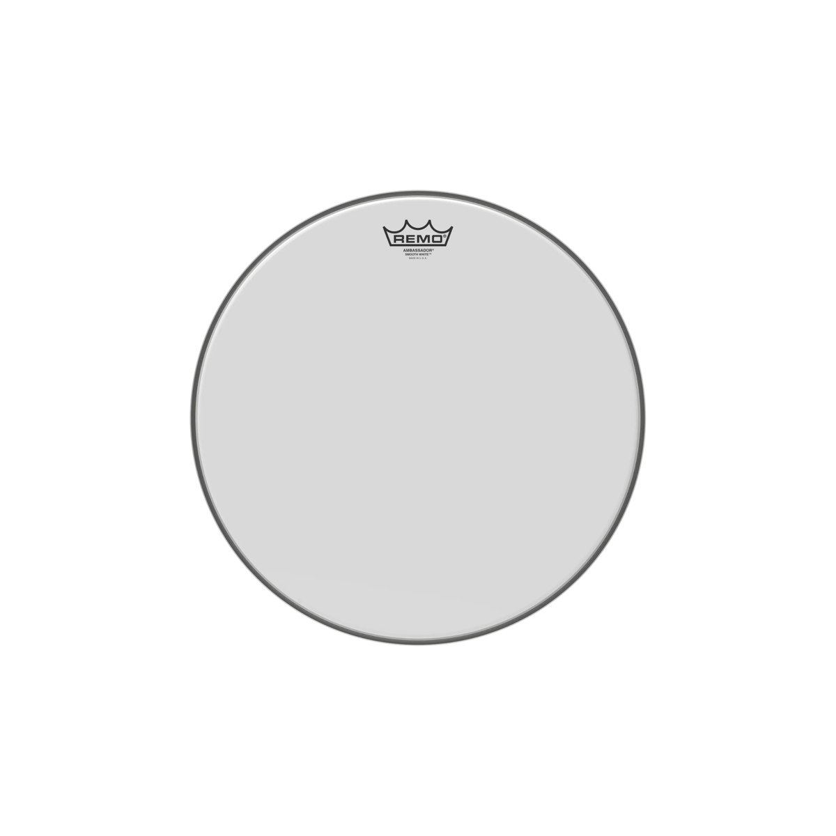 REMO BA-0216-00 Ambassador Smooth White Drumhead, 16"
