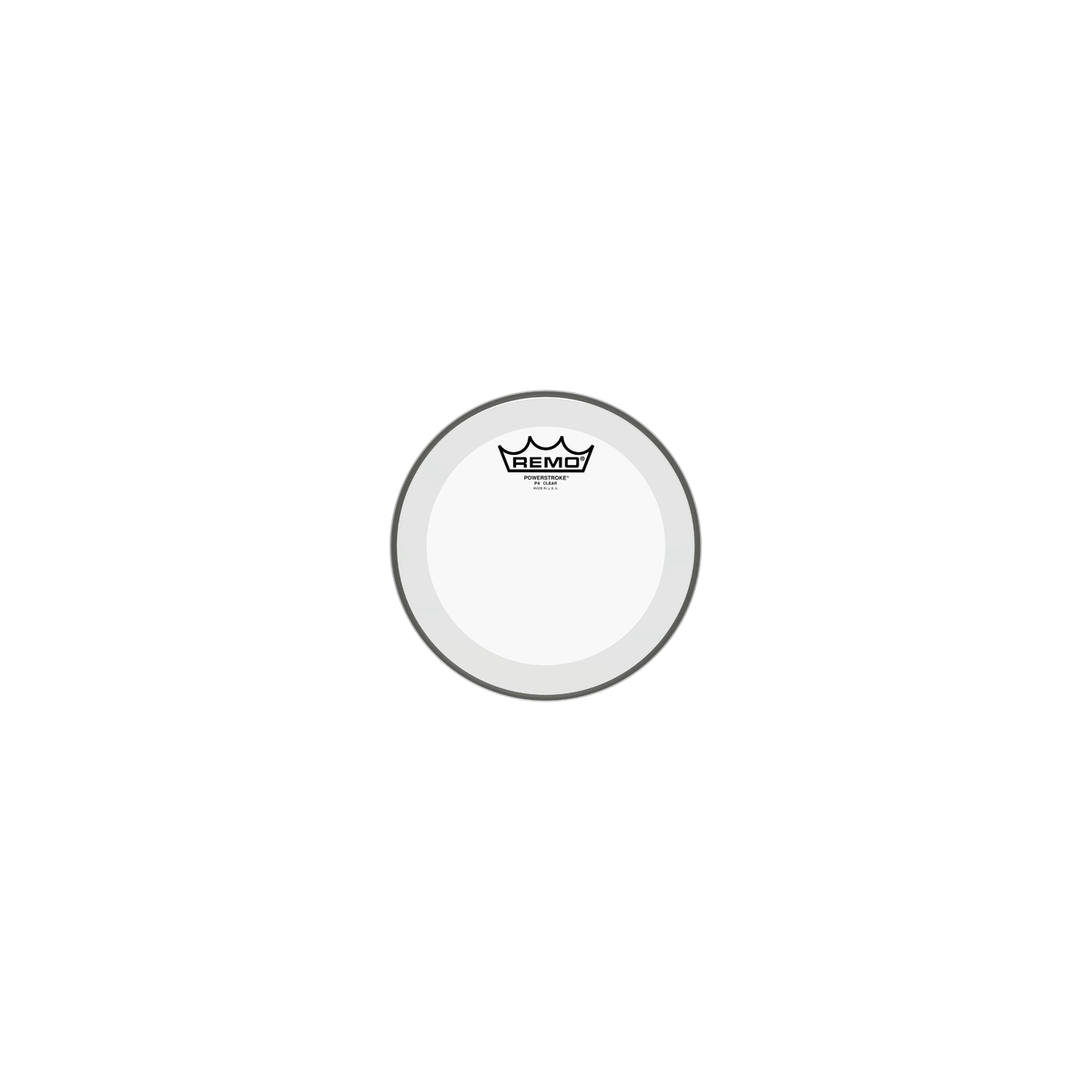REMO P4-0308-BP Powerstroke P4 Clear Drumhead, 8"