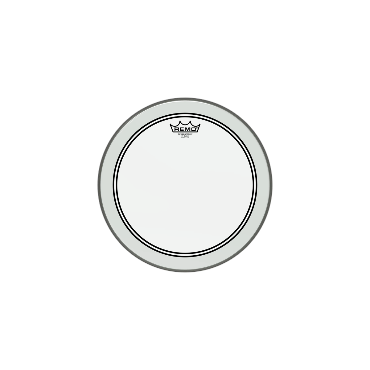 REMO P3-0314-BP Powerstroke P3 Clear Drumhead, 14"