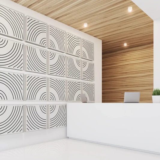 Wavo PET Felt Acoustic Panel thin eco sound absorbing wall DECIBEL