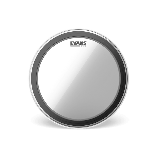 EVANS BD22EMAD EMAD Clear Bass Drum Head, 22"