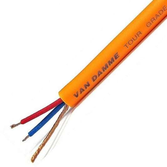 Van Damme 268042030 Van Damme Tour Grade Classic XKE microphone cable, orange