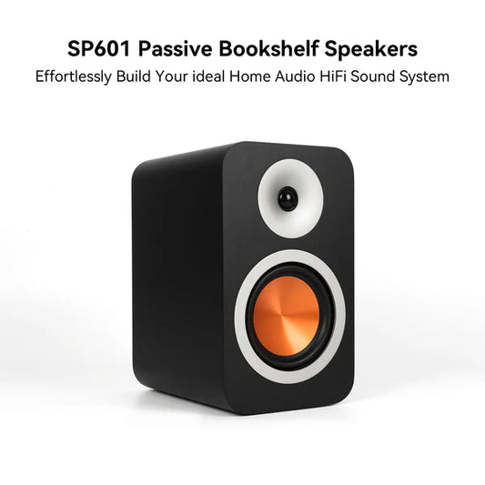 Fosi Audio SP601 Black HiFi Passive Speakers (Pair)