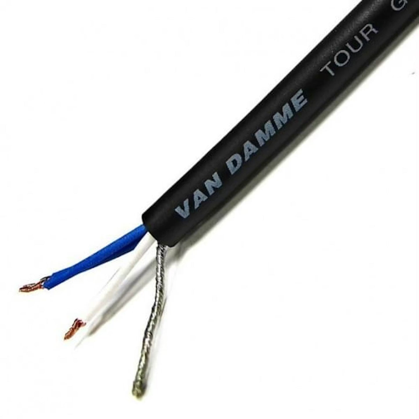 Van Damme 268026000 Tour Grade Classic XKE starquad microphone cable, black