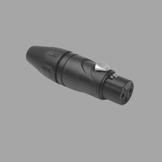 Amphenol AXX3FB-AU Gold plated 3 pin Female XLR