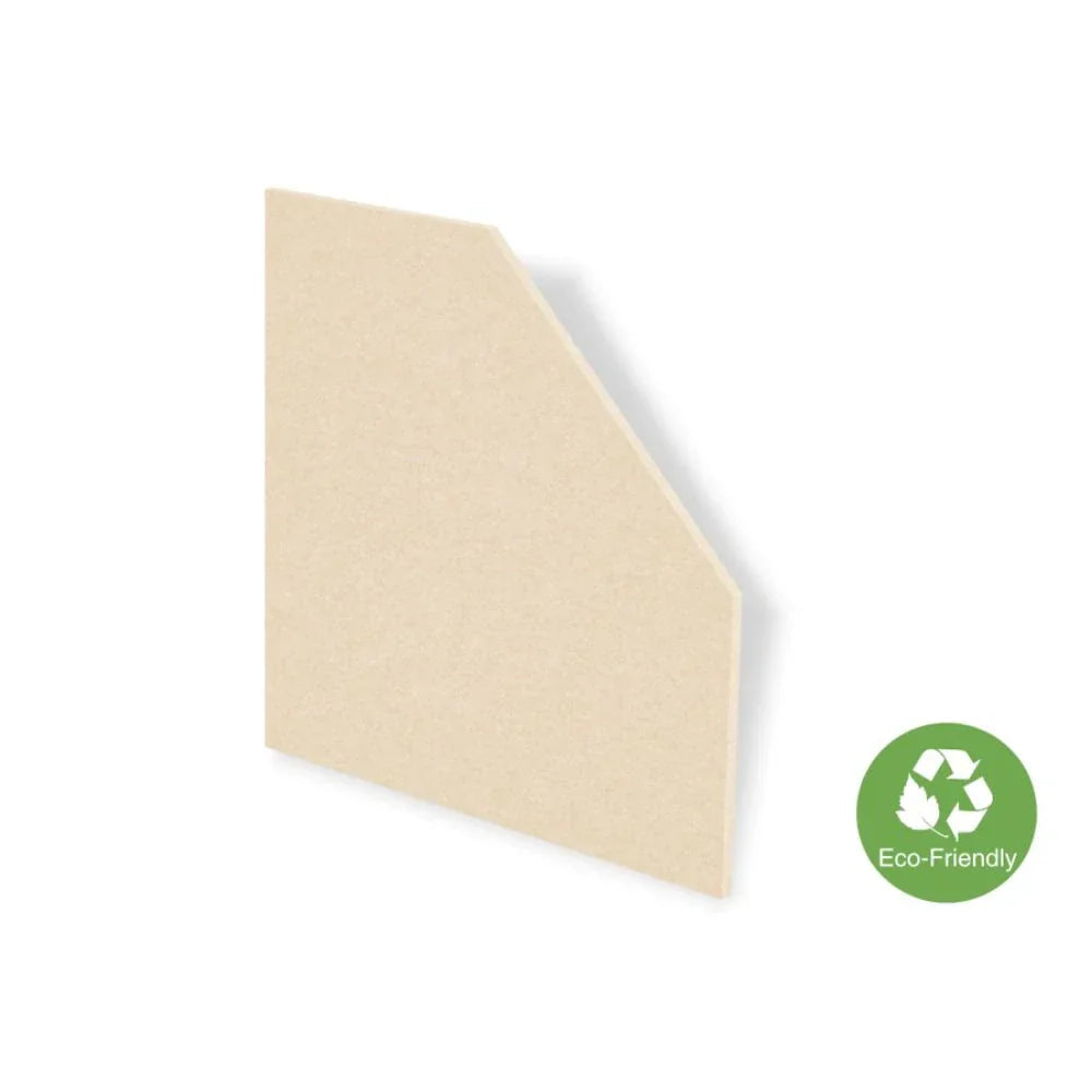 Bevel PET Felt Acoustic Panel thin eco sound absorption wall
