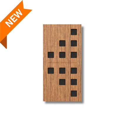 Domino DP8 - Wood & Fabric Acoustic Panel