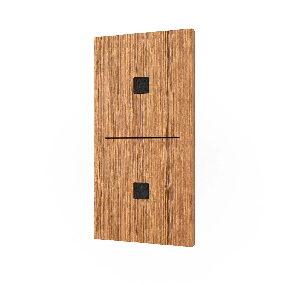 Domino Wood acoustic sound absorbing panel for wall DECIBEL DP1