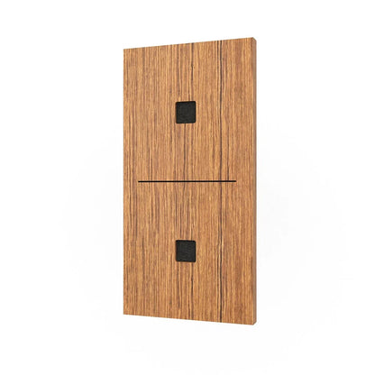 Domino Wood acoustic sound absorbing panel for wall DECIBEL DP1