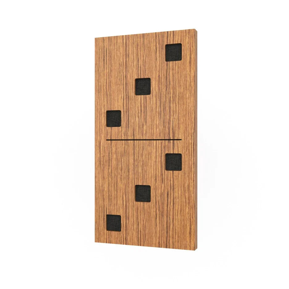 Domino Wood acoustic sound absorbing panel for wall DECIBEL DP3