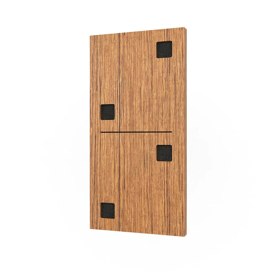 Domino Wood acoustic sound absorbing panel for wall DECIBEL DP2