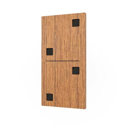 Domino Wood acoustic sound absorbing panel for wall DECIBEL DP2