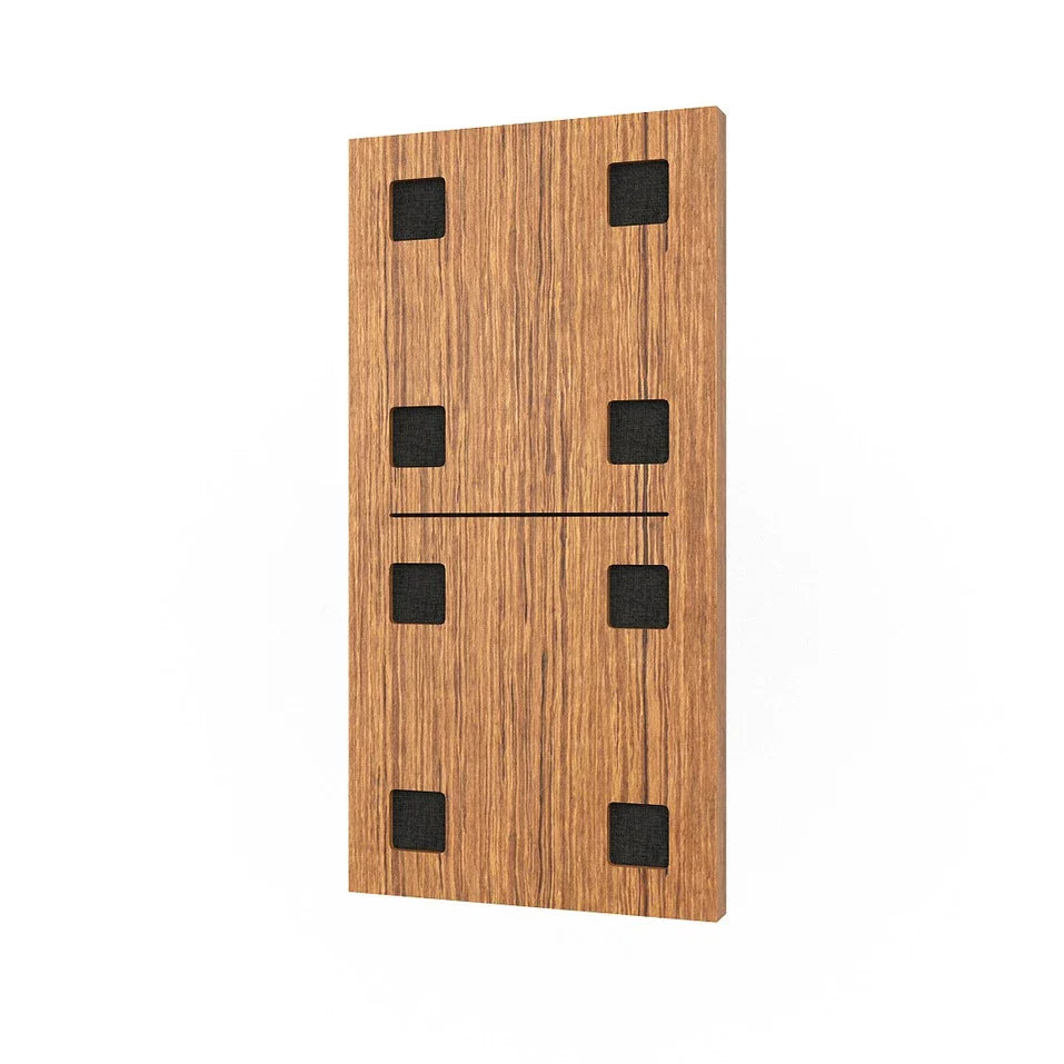 Domino Wood acoustic sound absorbing panel for wall and ceiling DP4