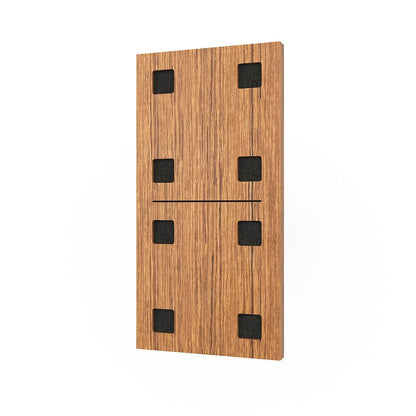 Domino Wood acoustic sound absorbing panel for wall and ceiling DP4