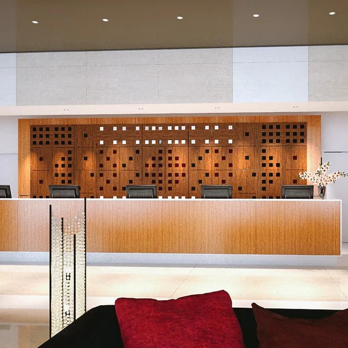 Domino Wooden acoustic sound absorbing panel for walls and ceilings DP5