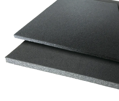 Two black foam pads.