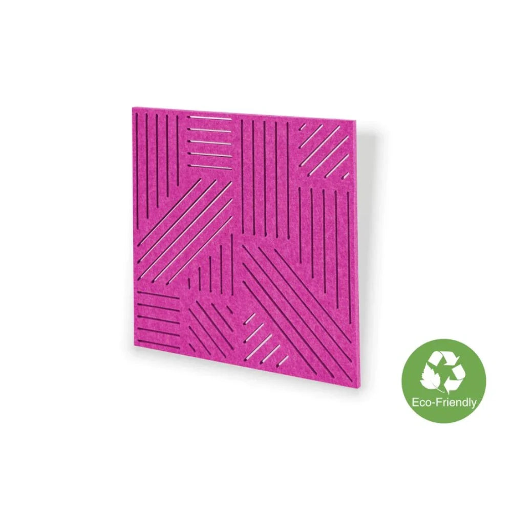 Fracti PET Felt Acoustic Panel thin sound absorption wall ceiling