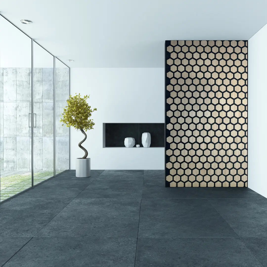 HexyBel Acoustic panel with hexagon MDF PET sound absorption DECIBEL