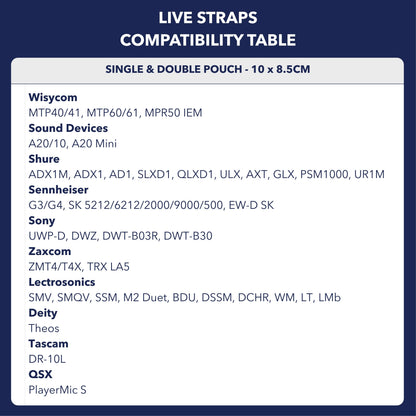 Live Strap - Double Pouch