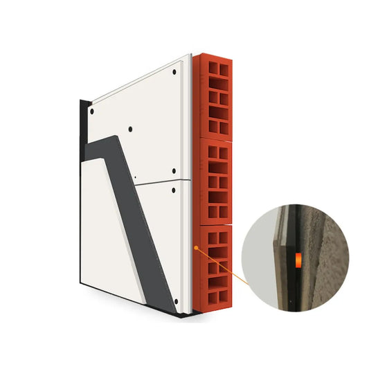 MUTE System Soundproofing panel brick wall noise insulation DECIBEL