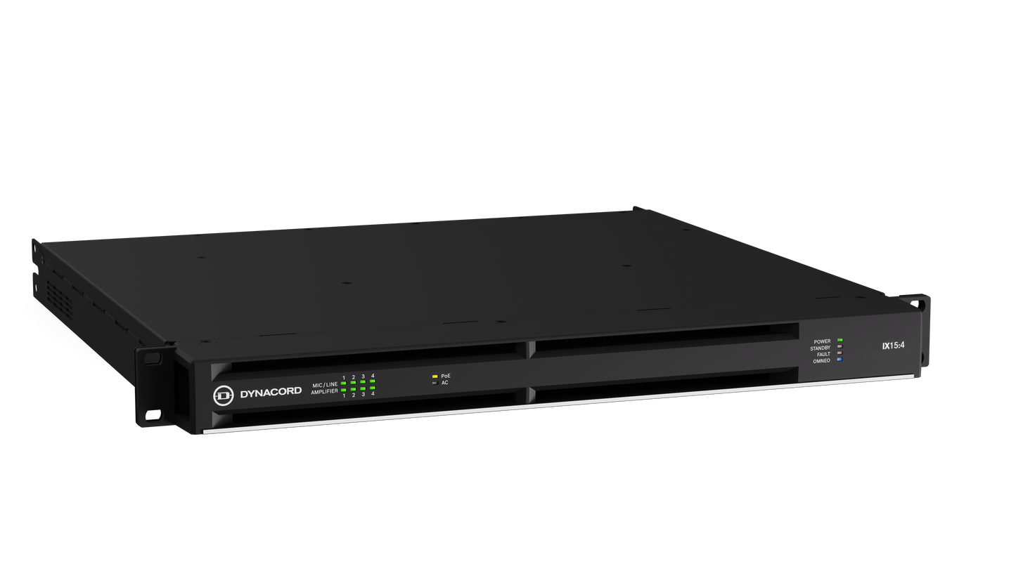 Dynacord IX15:4 4-channel networked multichannel DSP amplifier