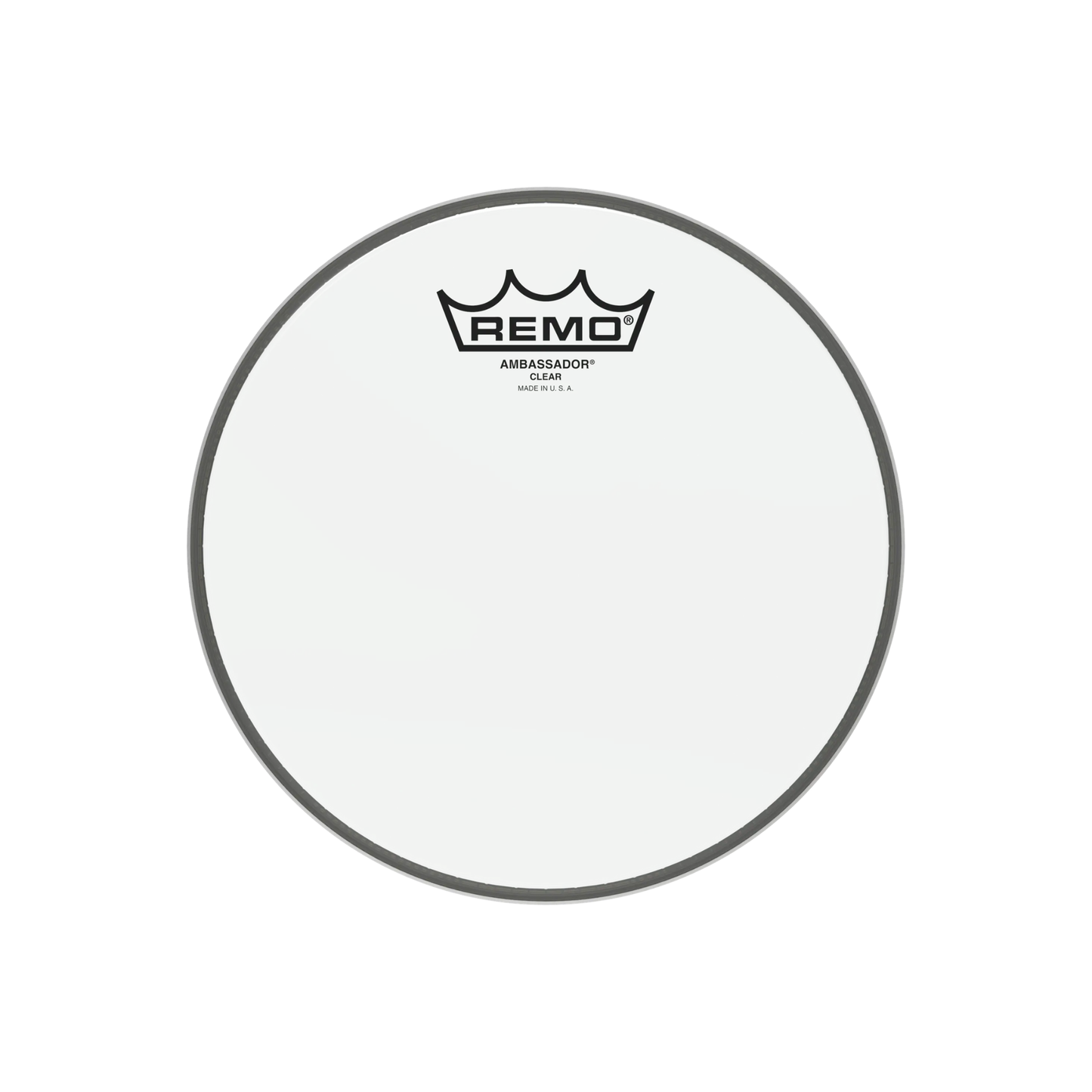 REMO BA-0308-00 Ambassador Clear Drumhead, 8"