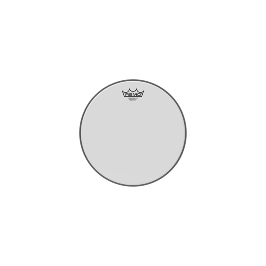 REMO BA-0212-00 Ambassador Smooth White Drumhead, 12"