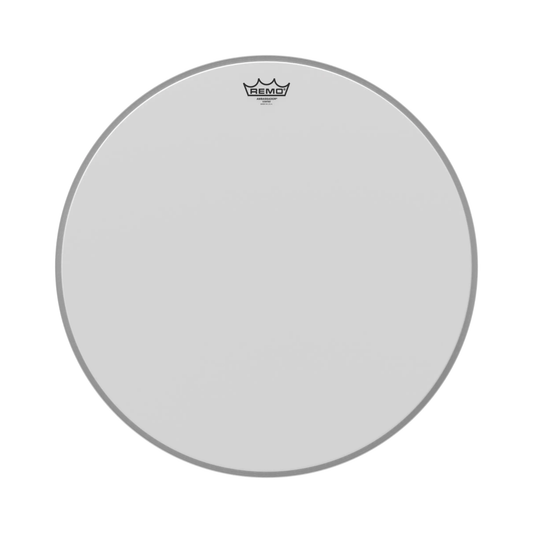 REMO BR-1122-00 Ambassador Coated Bass Drumhead, 22"