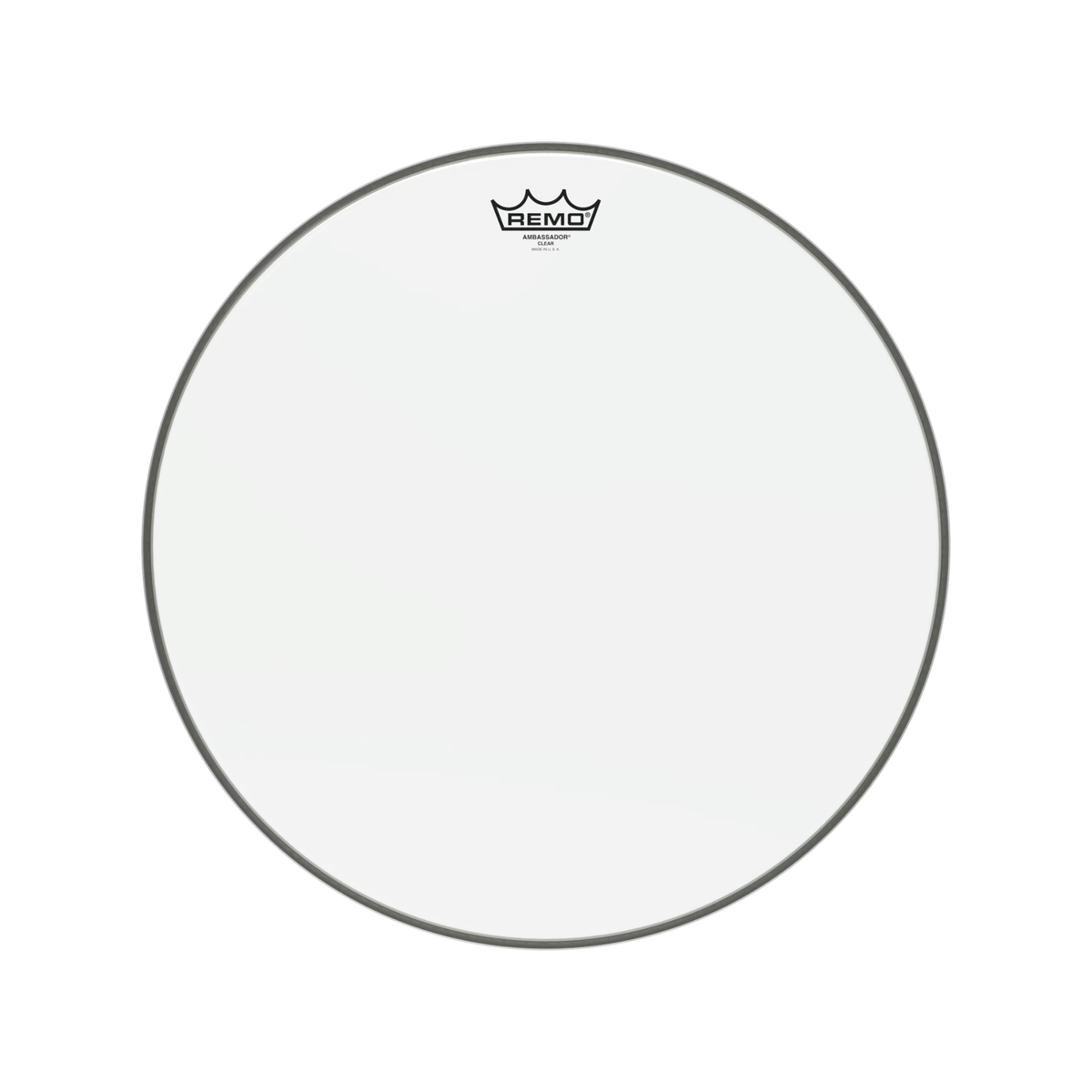 REMO BA-0318-00 Ambassador Clear Drumhead, 18"