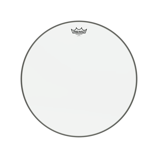 REMO BA-0318-00 Ambassador Clear Drumhead, 18"
