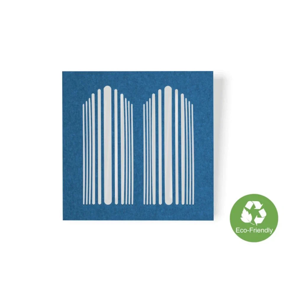 Stripe PET Felt Acoustic Panel thin eco sound absorbing wall ceiling