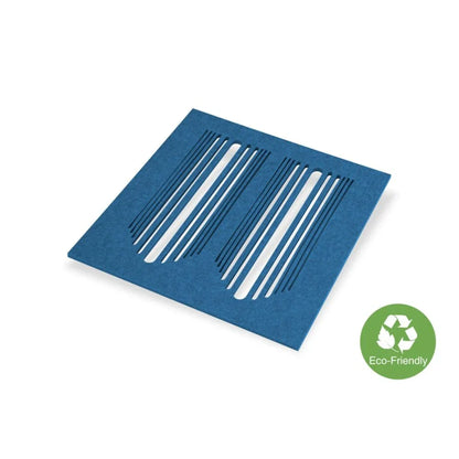 Stripe PET Felt Acoustic Panel thin sound absorbing wall ceiling