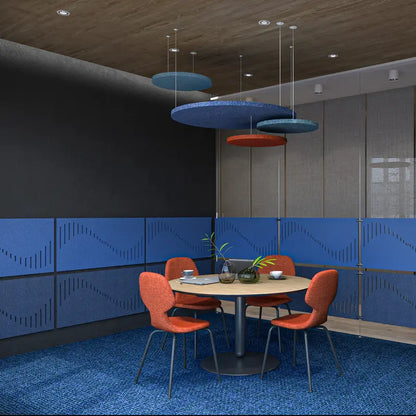 Tide PET Felt Acoustic Panel thin eco sound absorbing wall DECIBEL