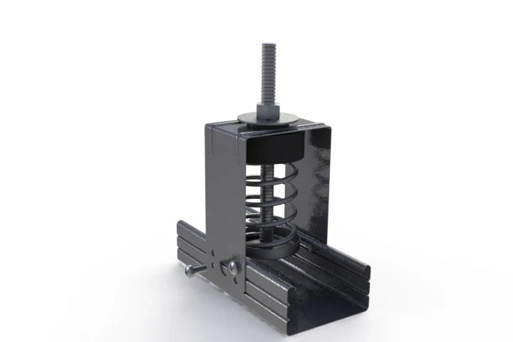 Metal spring isolator device.