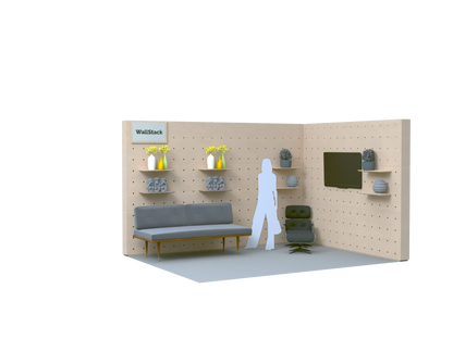 Wallstack Plovdiv modular partition wall system DECIBEL