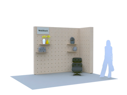 Wallstack Varna modular partition wall system DECIBEL