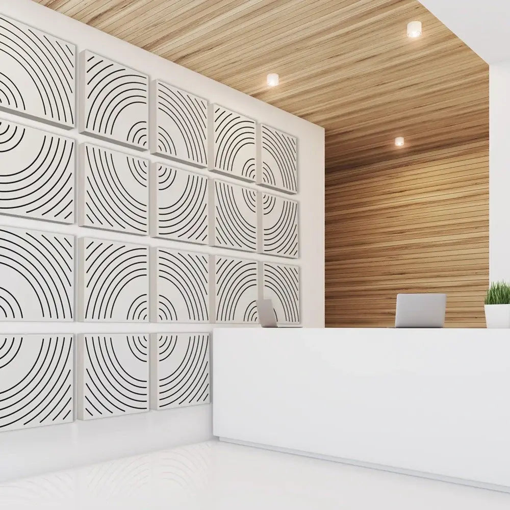 Wavo PET Felt Acoustic Panel thin eco sound absorbing wall DECIBEL