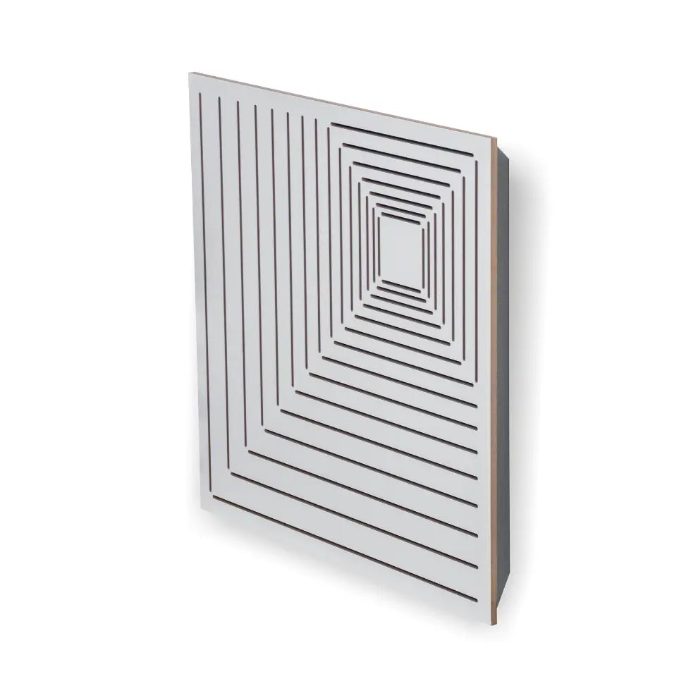 Wood Acoustic sound absorbing panel for wall and ceiling ACER White