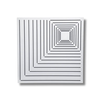 Wood acoustic panel for wall and ceiling ACER White