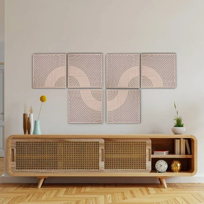 Wood perforated acoustic sound absorbing panel for ceiling Wavo