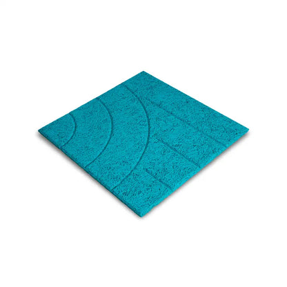 Circular Lines wood wool acoustic sound absorbing panel