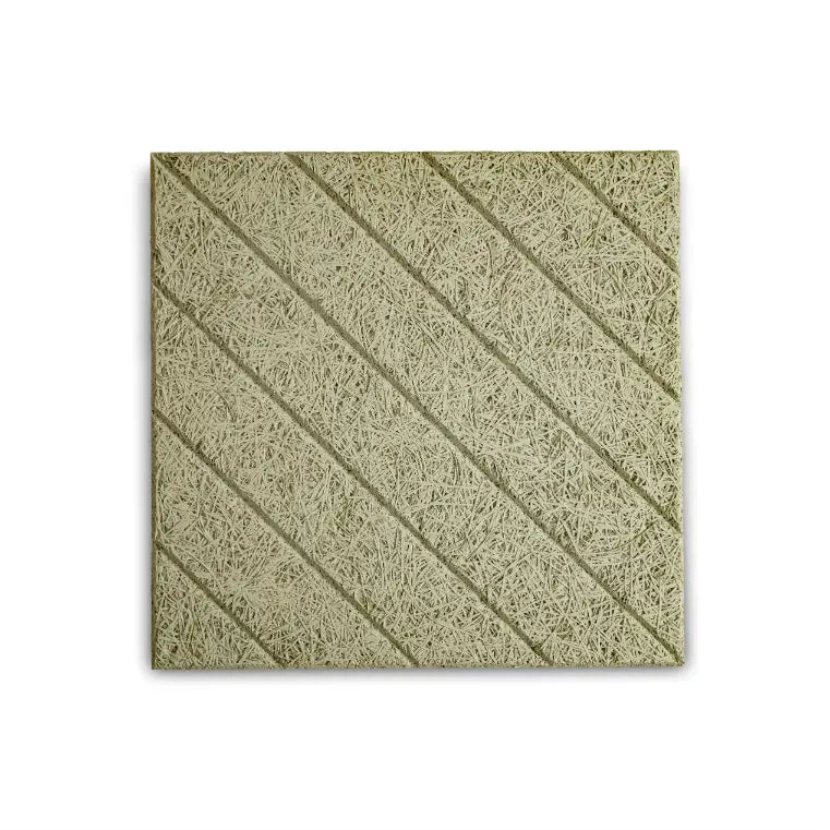 Diagonal Lines wood wool acoustic panel
