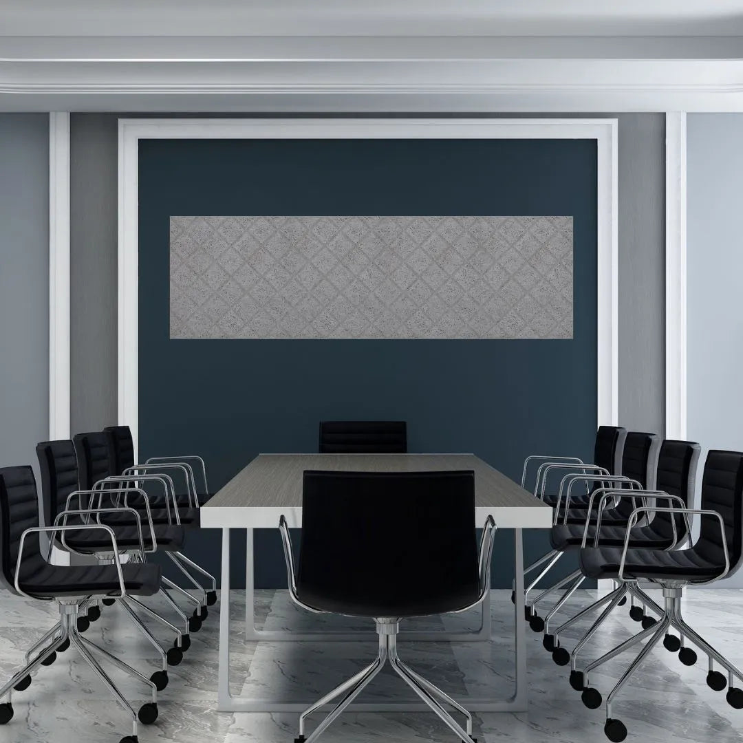 Acoustic Diagonal Squares panel for office or home interiors