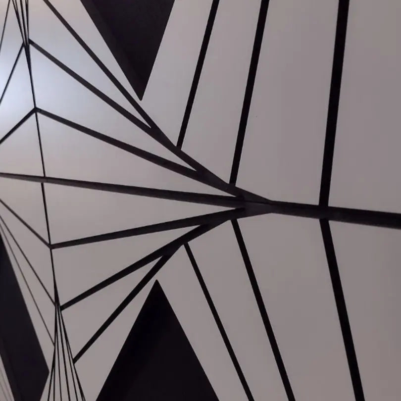 Wooden perforated acoustic sound absorbing panel for wall Diamond