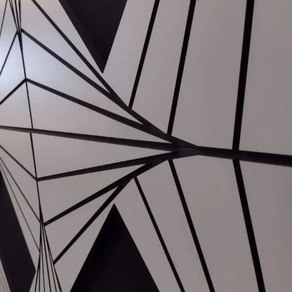 Wooden perforated acoustic sound absorbing panel for wall Diamond