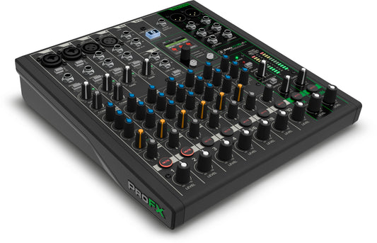 Mackie ProFX10v3+ 10-Channel Analog Mixer With Enhanced FX, USB Recording Modes and Bluetooth®