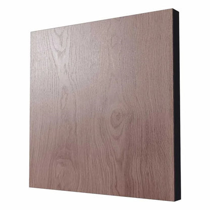 Rectangular wooden panel with dark edge.